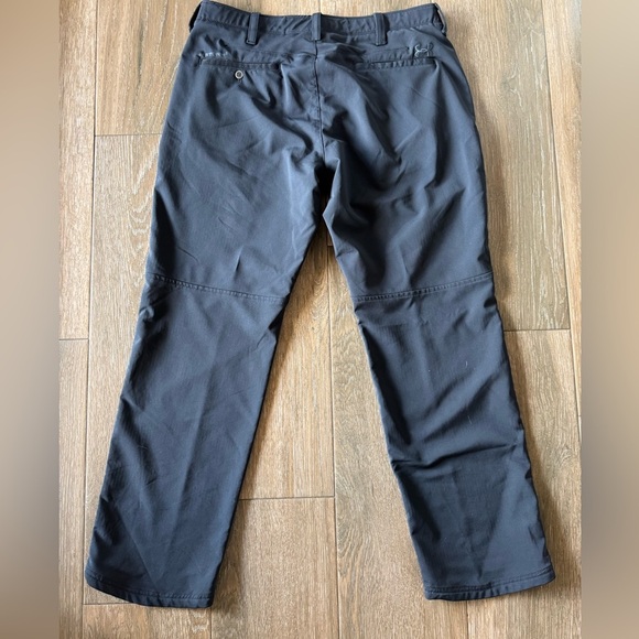 Under Armour men's coldGear Storm 1 black pants size 40/32 Golf - Picture 9 of 11